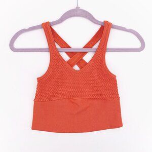 FP Movement Textured Longling Sports Bra Sz XS/S